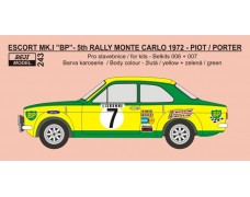 Decal+P/E parts – Ford Escort Mk.I - Rallye Monte Carlo 1972 - BP # 26 Piot / Porter